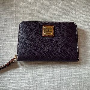 Dooney & Bourke Purple Leather Wallet
